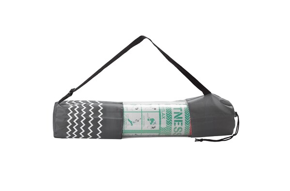 Fitness-yoga mat with carrier - Red