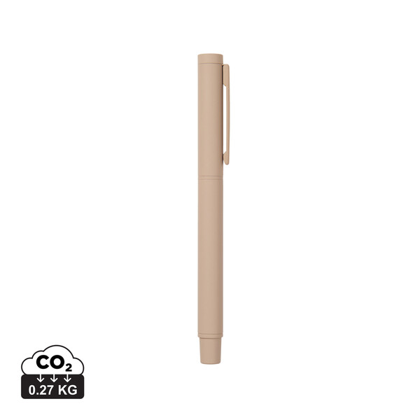 VINGA Baltimore RCS recycled SS pen - Greige