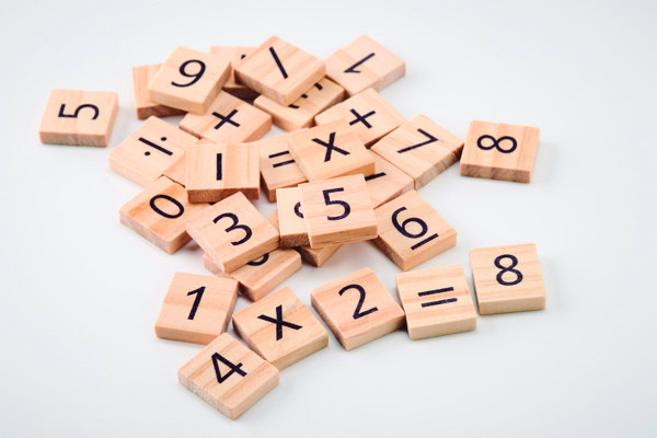 Wood educational counting game Educount