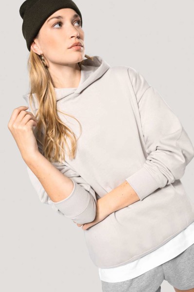 Unisex Oversized Fleece Hoodie - Wine / S