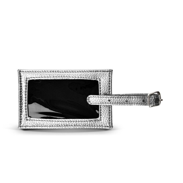 ETIQUETTE DE VALISE - Argent