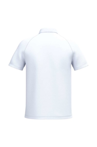Men's Basic Polyester Polo Shirt - Ideal White / XS