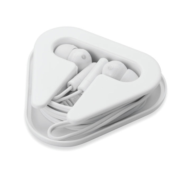 Musiplug slušalke 120 cm kabel, PS etui - Bela