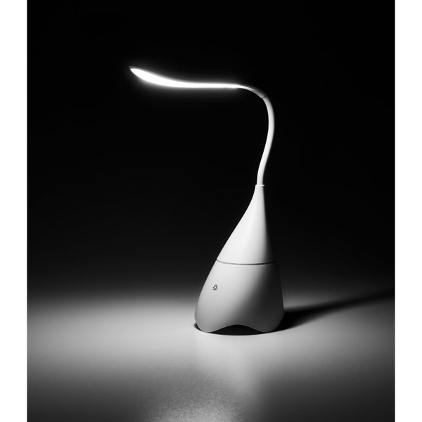 GRAHAME. Lampe de bureau en ABS avec haut-parleur