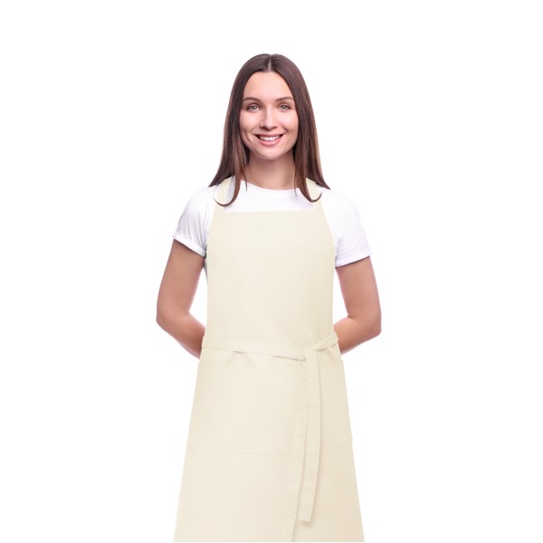 Orissa 200 g/m² organic cotton apron - Natural