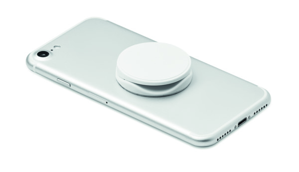 Supporto tondo per telefono Dot - Bianco