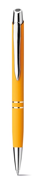 MARIETA SOFT. Hliníkové kuličkové pero - Žlutá