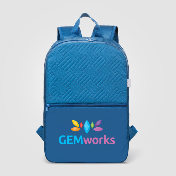 Sac à dos Sora 210D recyclé matelassé – 13 L