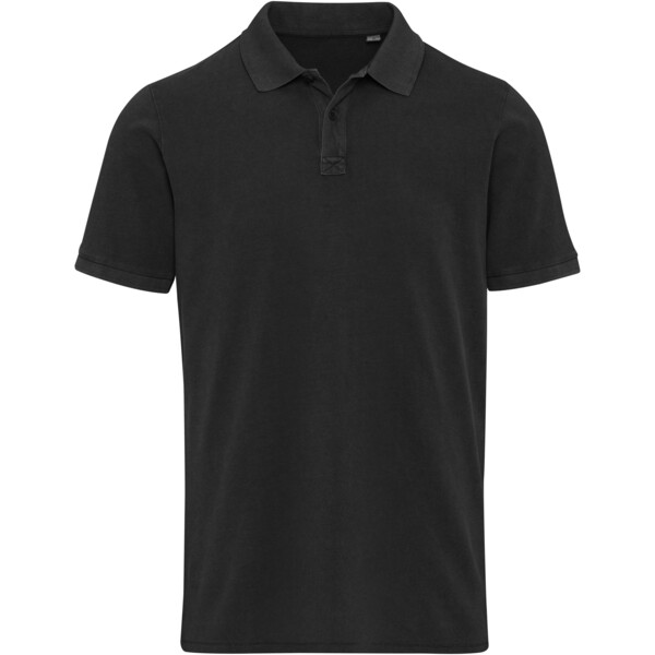 Calgary 200 g/m2 gewassen herenpolo - Zwart / 3XL