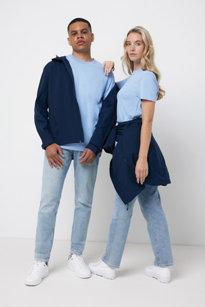 Iqoniq Makalu moška soft shell jakna 5000 mm, 300 g/m² - Mornarica / XL