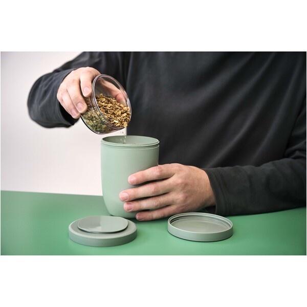 Pot repas Mepal Ellipse de 750+300 ml - Bleu