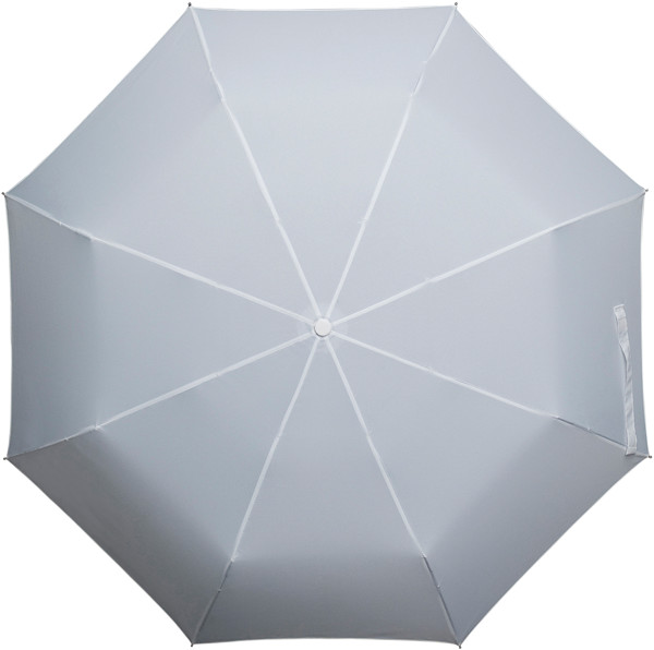 MINIMAX - Parapluie pliant - Manuel - Impermable au vent -  100 cm - Blanc