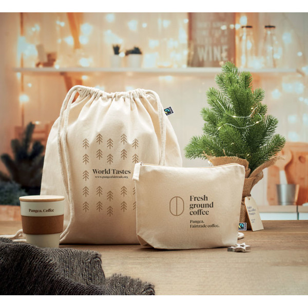 Osole Cos kozmetična torbica Fairtrade bombaž 180 g/m²