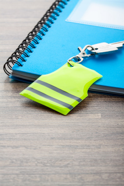 Mini Reflective Vest Keyring Pit Lane