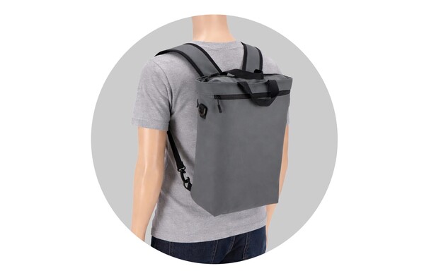 Sac à dos pour ordinateur portable PU Kyiv 28 x 42 x 12,5 cm - Gris