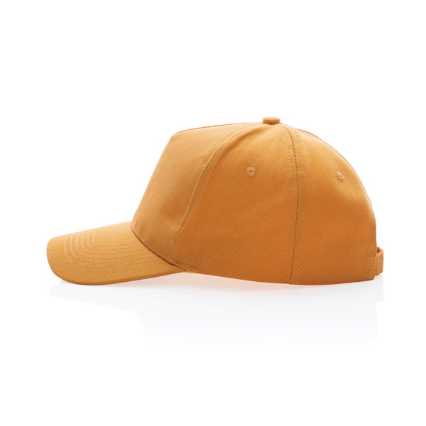 Impact 5 Panel Kappe aus 280gr rCotton mit AWARE™ Tracer - Sundial Orange