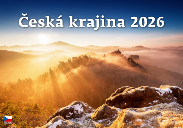 Nástěnný kalendář Česká krajina 2026