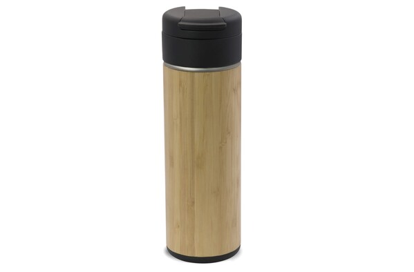 Mug Isotherme bambou Flow 400ml - Bois
