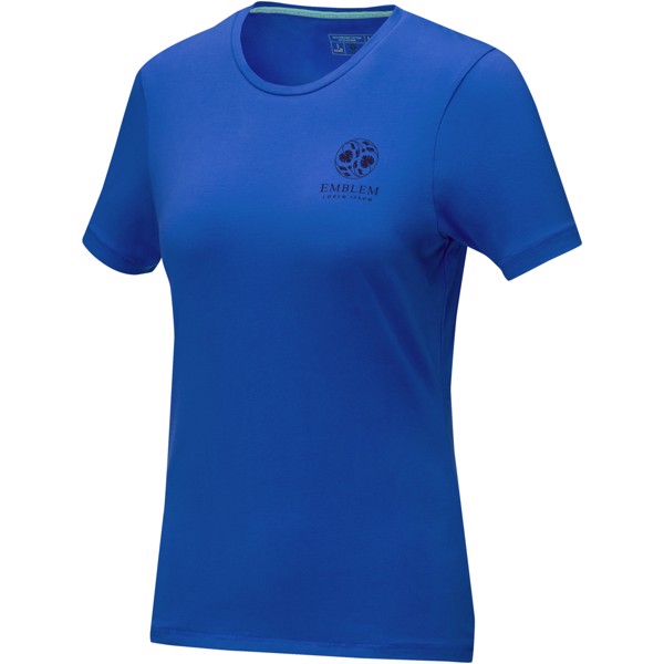 Balfour short sleeve women's GOTS organic t-shirt - Blue / S