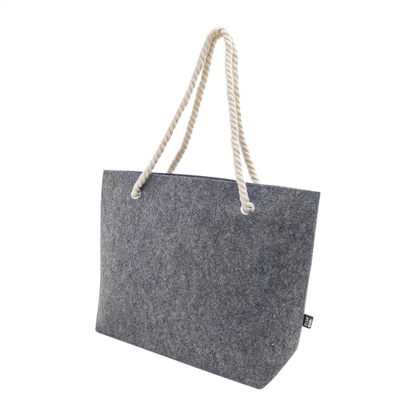 Plážová taška z RPET Refelt Beach - Grey