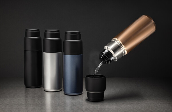 Thermocup RCS recycled vacuum flask with cup 500ml - Silver