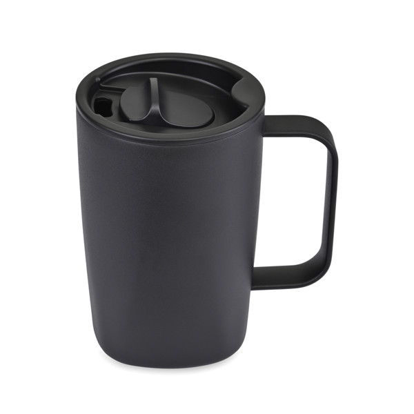 Termo hrnček Aviana™ Rowan 450 ml z RCS - Čierna