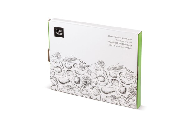 Sushi serving set