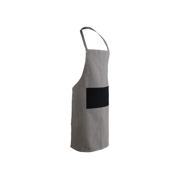 Ukiyo deluxe apron recycled cotton, 280gr - Black