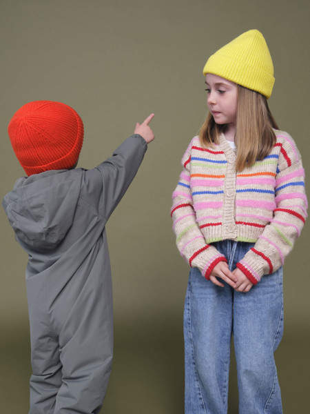 Kids Fashion Beanie - Violet