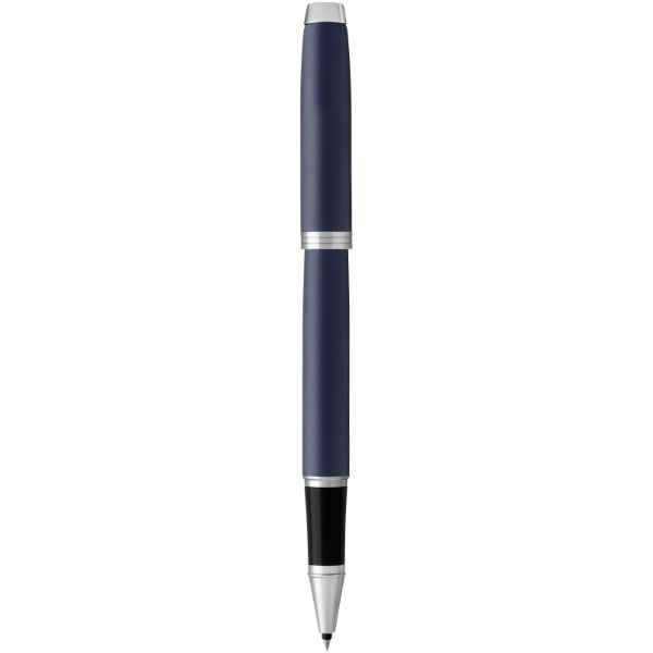 Stylo roller IM Parker (encre noire) - Bleu / Argent