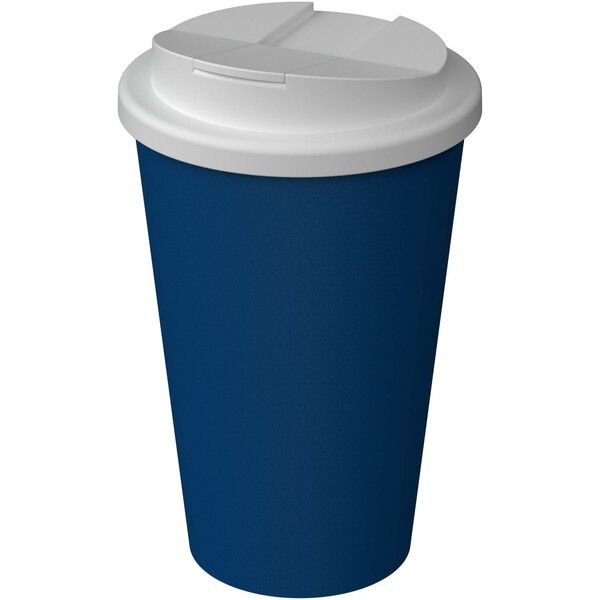 Gobelet isotherme Americano® Infiniti de 350 ml avec couvercle anti-déversement - Bleu océan