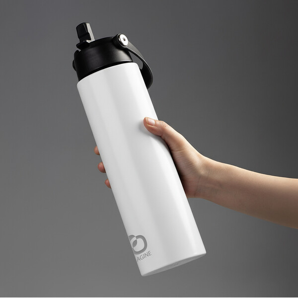 CALYPSO 880XXL - BND880XXL - Bouteille de sport en acier inoxydable recyclé à double paroi et sous vide, 1 litre/33 oz