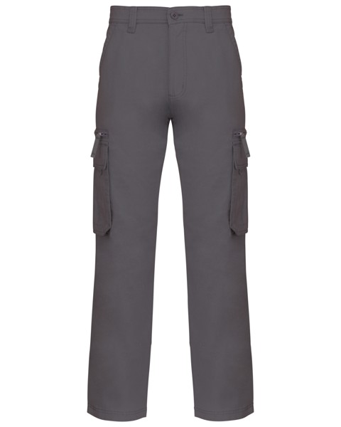 Hlače s više džepova - Dark Grey / 46