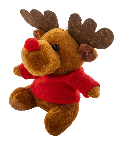 Plüsch-Weihnachtsrentier-Schlüsselanhänger Julren