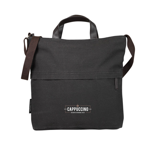 Besace canvas390g URBAN - NOIR