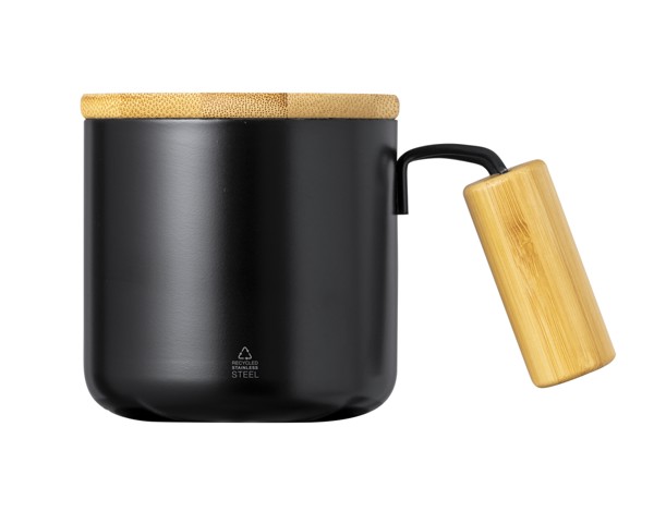 Taza Térmica Claire - Plateado