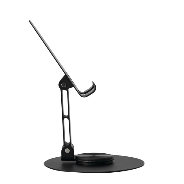 Faltbarer Stahl-Telefonhalter Desk Master - Schwarz