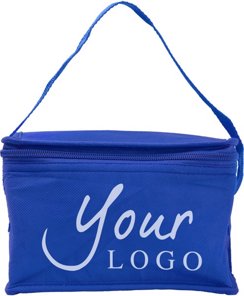 Nonwoven (80 gr/m²) cooler bag - Cobalt Blue