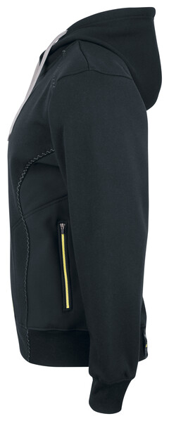 2116 HOOD JACKET BLACK XL