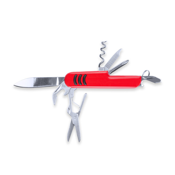 Canivete Multiusos Shakon - Vermelho