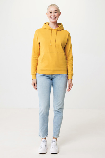 Iqoniq Jasper recycled cotton hoodie - Ochre Yellow / XL