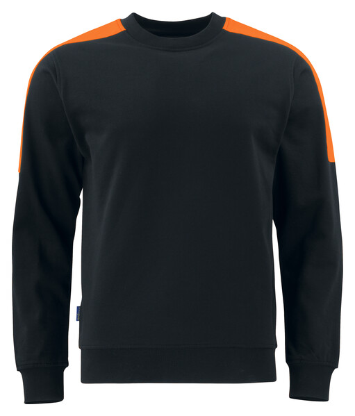 2125 SWEATSHIRT Black/Orange L