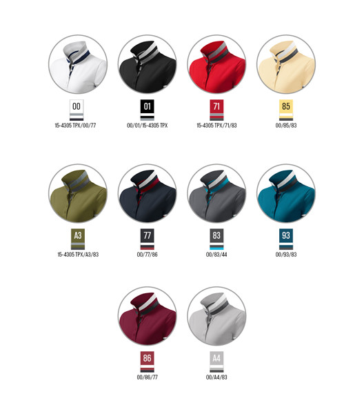 Polokošile Dámská Malfini Premium® Collar Up - Petrolejová / XS