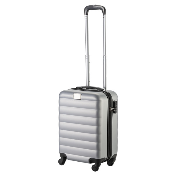 Hard Abs Carry-On-Sized Trolley - Silver