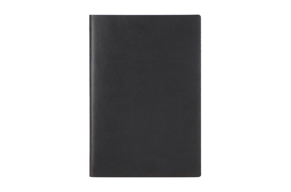 Carnet Yuzu à couverture souple Thermo A5 - Noir / Noir