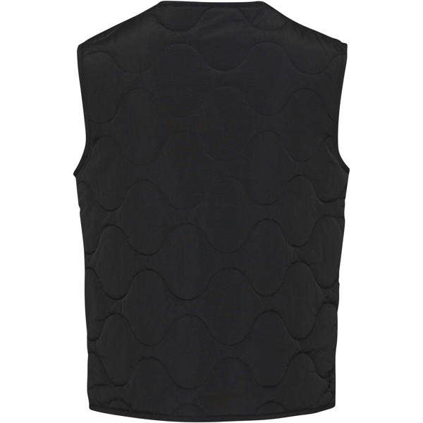 Gilet matelassé Quartz unisexe recyclé certifié GRS - Noir / M