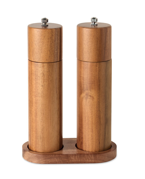 Acacia salt & pepper grinders Tucco Set