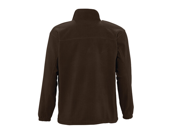 Casaco Polar com Fecho para Homem 300gr - Castanho Chocolate