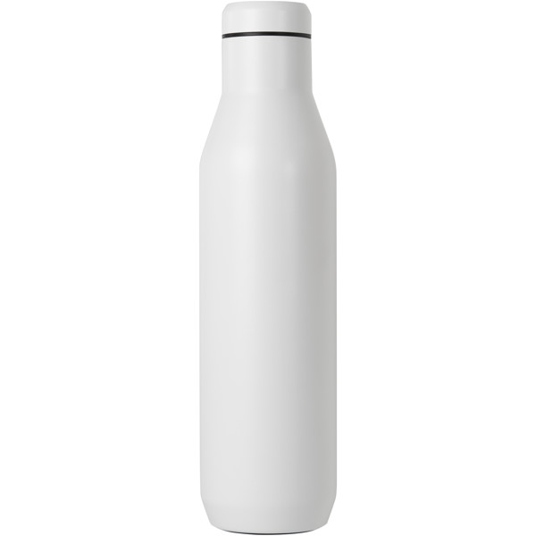 Bouteille d'eau/à vin CamelBak® Horizon de 750 ml avec isolation sous vide - Blanc