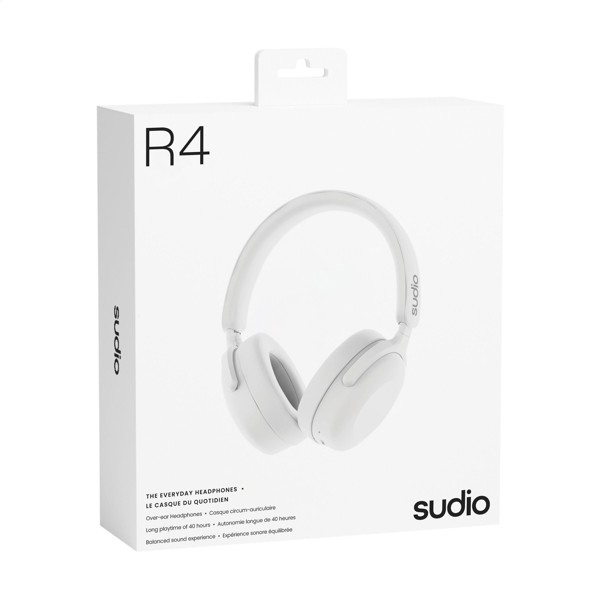 Sudio Over-ear Headphone R4 - Blanc